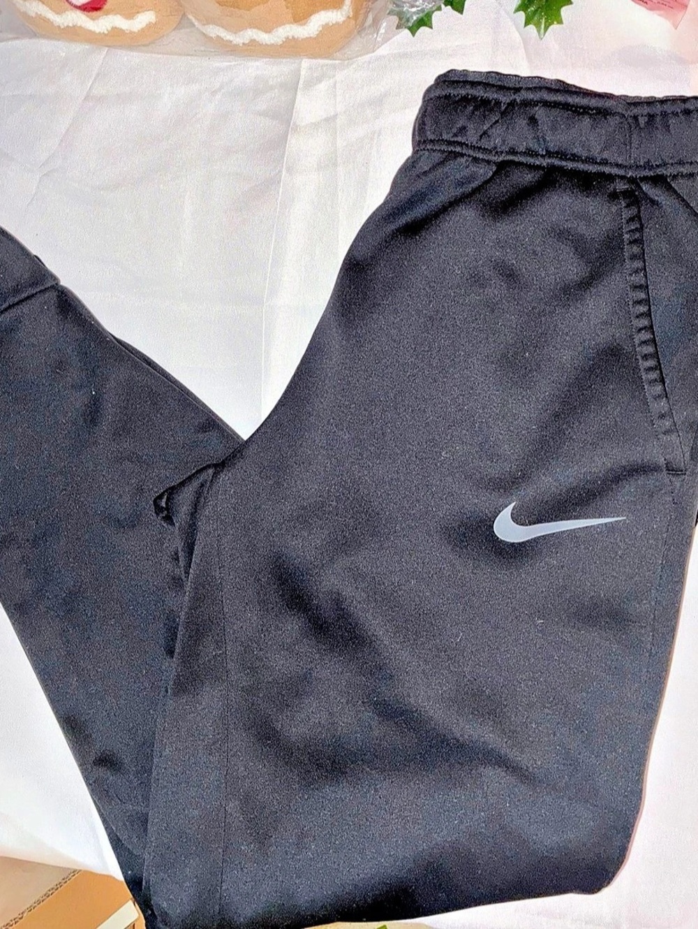 Nike Therma-FIT Tapered Fitness Pants Black Medium